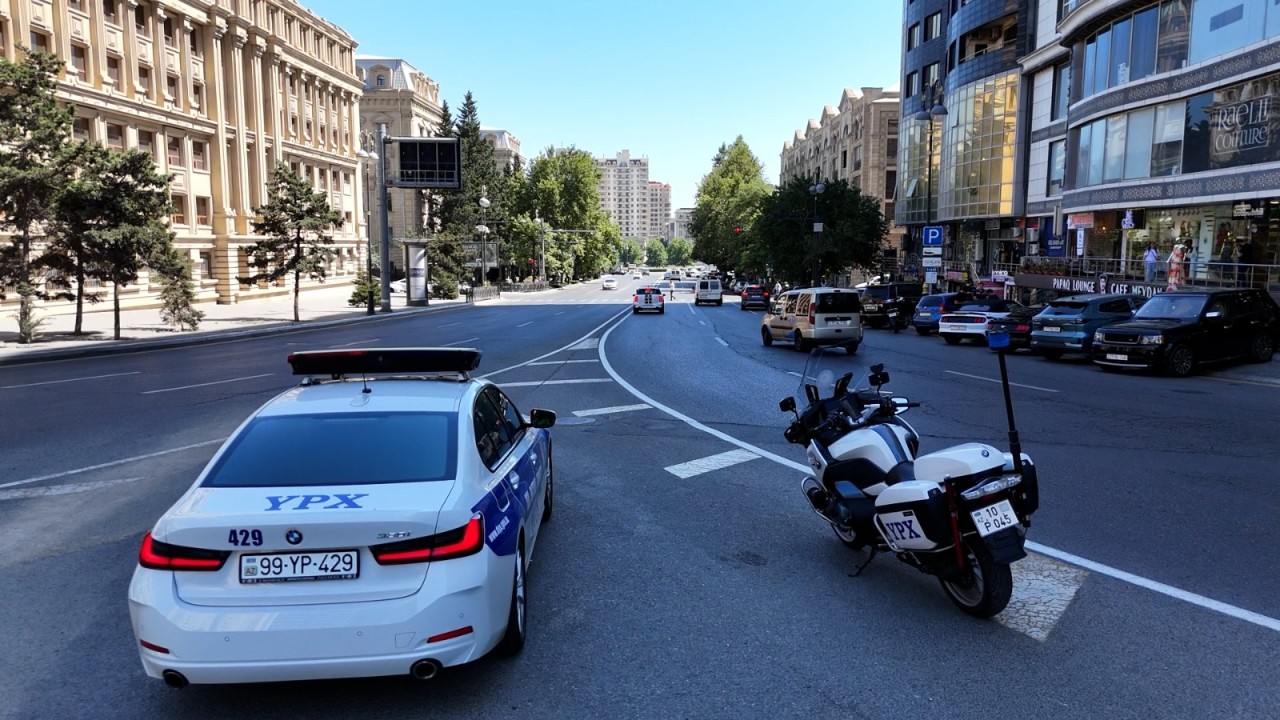 İkitəkərli nəqliyyat sürücüləri ilə söhbət aparıldı - VİDEO (FOTOLAR)